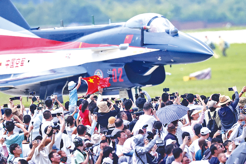 女人裸体视频网站长春航空展迎来首个公众日